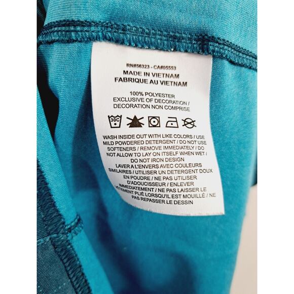 Nike Men's Size XL, Athletic The Nike Tee Short Sleeve Teal color T-Shirt - Picture 5 of 5